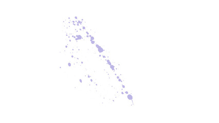 Soft Lavender Splatter Brush