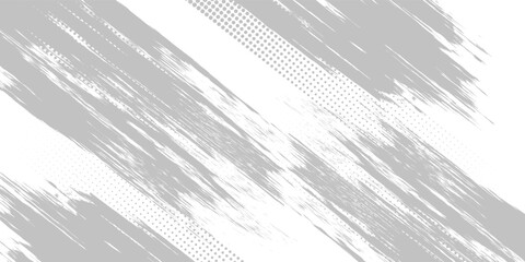 Vector striped pattern, grunge stripe seamless background, black and white brush strokes. grungy stripes. EPS 10