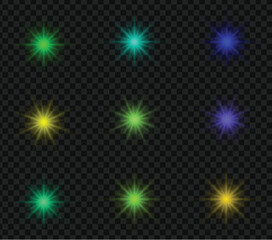 Stage light and golden glitter lights effect with gold rays, beams and falling glittering dust on floor. Abstract gold background for display your product. Shiny spotlight or stage