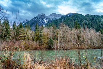 Snoquamie River In Winter 3