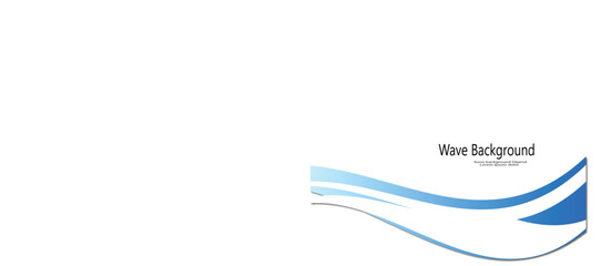 Abstract Gradient Wave Background Design