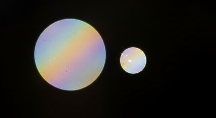 Soap Bubbles in Space