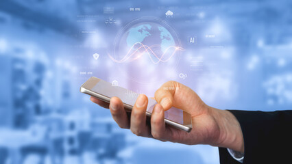 Global AI and data processing system enhances data, AI, and processing efficiency through digital network and global integration of intelligent technology Vouch