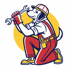 Mechanic Dog Gear Fixer