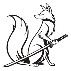 Samurai Fox Warrior