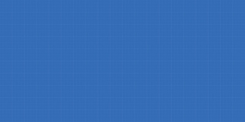 Blueprint graph paper background. Line grid pattern.