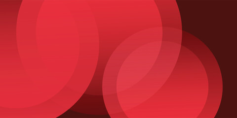 Red abstract background. Dynamic shapes composition. Eps10 vector