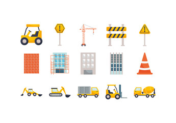 Construction Illustration Set