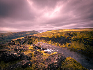 Islande - Glymur waterfall