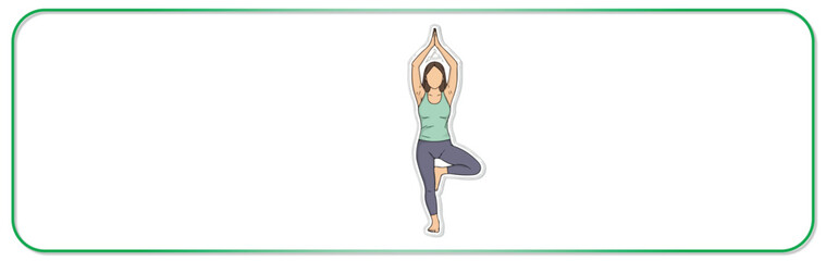 Serene woman practicing yoga in peaceful pose