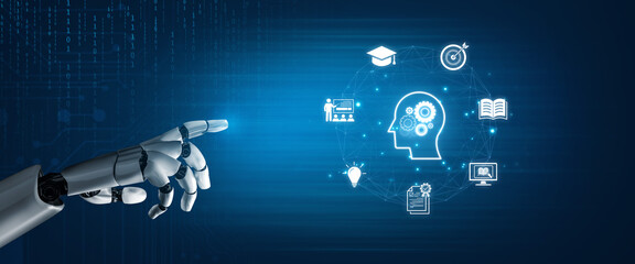 An AI assistant creates a personalized e-learning path for skill development. This smart education...