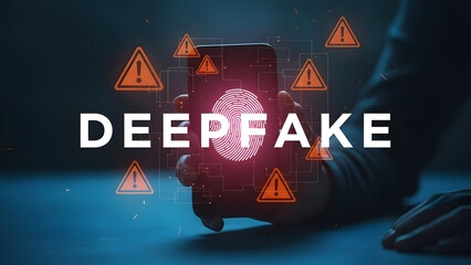 Deepfake warning signs and fingerprint recognition technology