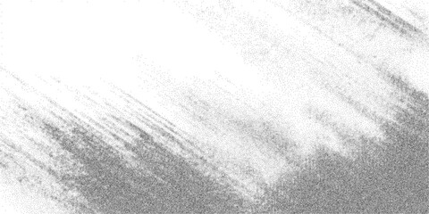 Fototapeta premium Soft grain cloud texture, monochrome stipple fog with smooth tonal gradient, light dust haze overlay on white background, vector illustration