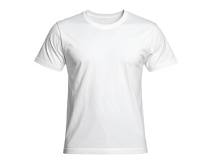 Wei&szlig;es Tshirt isoliert auf wei&szlig;en Hintergrund