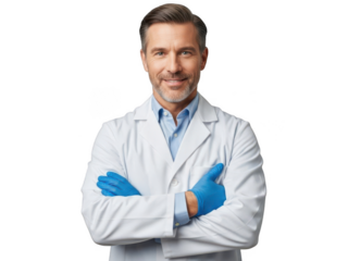 Portrait of a young doctor