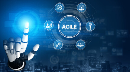 AI enhances agile projects with smart planning tools, virtual collaboration, and intelligent sprint optimization for continuous improvement. Artificial intelligence spline
