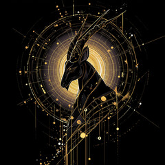 やぎ座。ヤギ。占星術。星占い。星座