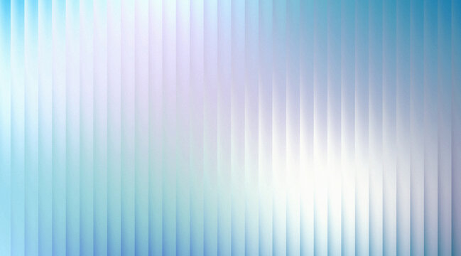 Abstract gradient with soft blue, teal, and lilac vertical lines featuring a subtle grainy texture and luminous glow