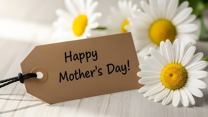 Naklejka premium Happy mother's day 