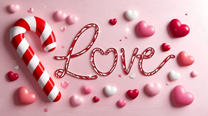 Romantic Valentine&rsquo;s Day Celebration with Loving Couple and Warm Red Aesthetic