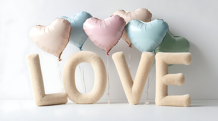 Romantic Valentine&rsquo;s Day Celebration with Loving Couple and Warm Red Aesthetic