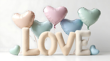 Romantic Valentine&rsquo;s Day Celebration with Loving Couple and Warm Red Aesthetic