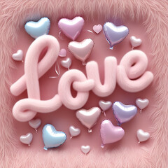 Romantic Valentine&rsquo;s Day Celebration with Loving Couple and Warm Red Aesthetic