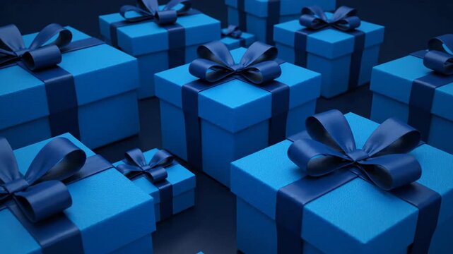 blue gift box