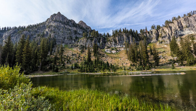 Fall Hiking Views at Tony Grove Lake and White Pine Lake Logan Utah