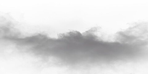 Obraz premium A dark background with a cloud of smoke floating in the air