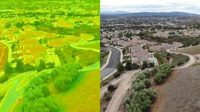 A Search and Rescue SAR Training Video to help teach people how to use Infrared technology to interpret terrain and find lost subjects on a a hiking and Horse Trail with a drone