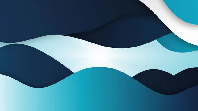 abstract blue background with waves