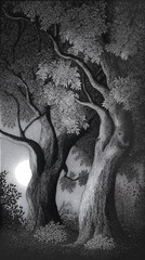 Two Trees Communicating in a Secret Language?. Generative AI
