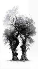 Two Trees Communicating in a Secret Language?. Generative AI
