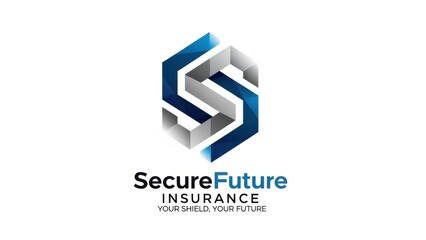 SecureFuture Insurance Company Logo Design.
