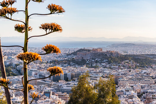 Athens greek monument in Greece