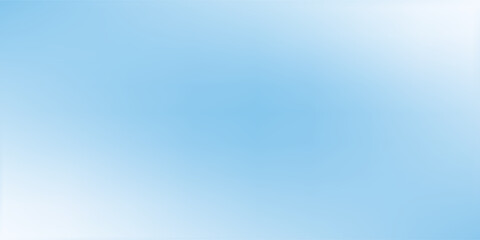 Sky Blue Gradient Vector Background. Abstract Light Blue Gradation Background. Soft Gradient Texture Banner Template. Modern Luxury Backdrop. Curve Layout Concept.