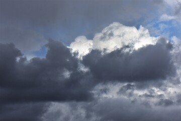 Cloudscape has been developing in gorgeous form. Colorful dramatic cloudscape