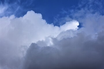 Cloudscape has been developing in gorgeous form. Colorful dramatic cloudscape