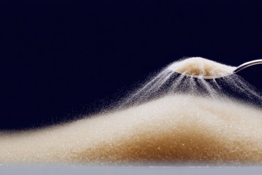 Baker&rsquo;s yeast concept highlighting dough fermentation and gas formation.