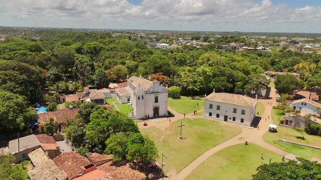 Centro Hist&oacute;rico de Porto Seguro, Bahia, Brasil