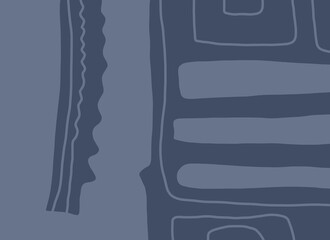 Abstract image for printing. Picture for modern interiors. The picture is painted by hand on a tablet. © neurostructure