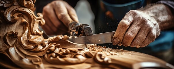 Promote craftsmanship tradition and artistic woodcarving