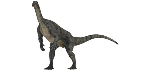 Realistic depiction of a Brachiosaurus dinosaur © Ilie