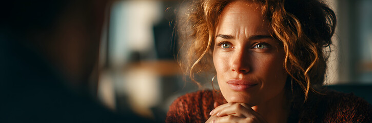 Psychologist having session with her patient