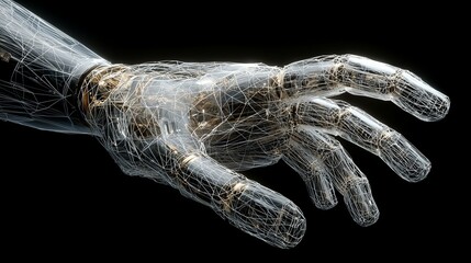 Android hand and technology future