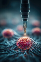 Body repairs cells in scientific exploration of cell biology through microscopy techniques