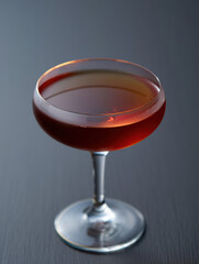 Manhattan Cocktail in Glass