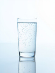 Sparkling Water in Glass