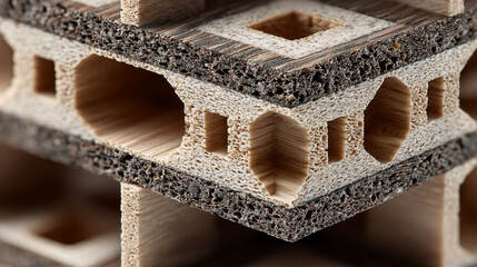 Safe-carbon bonding blocks constructed with stabilized eco composites, controlled binding lattices, and durable structural zones enabling secure low-emission assembly applications